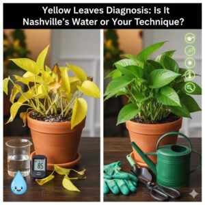 Yellow Leaves Diagnosis Is It Nashville’s Water or Your Technique