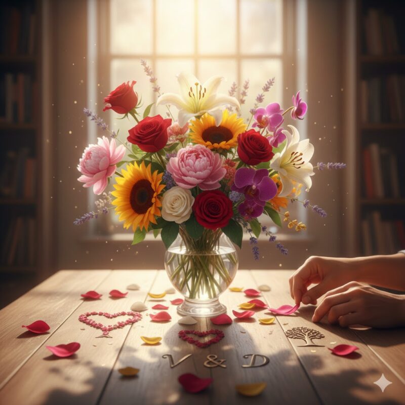 Love blooms in many forms. This Valentine's Day, let the ancient language of petals tell your unique story.