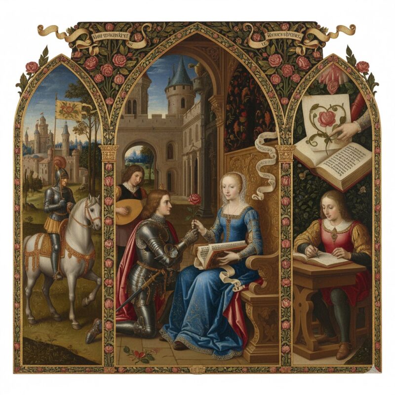 Medieval Courtly Love and the Literary Transition