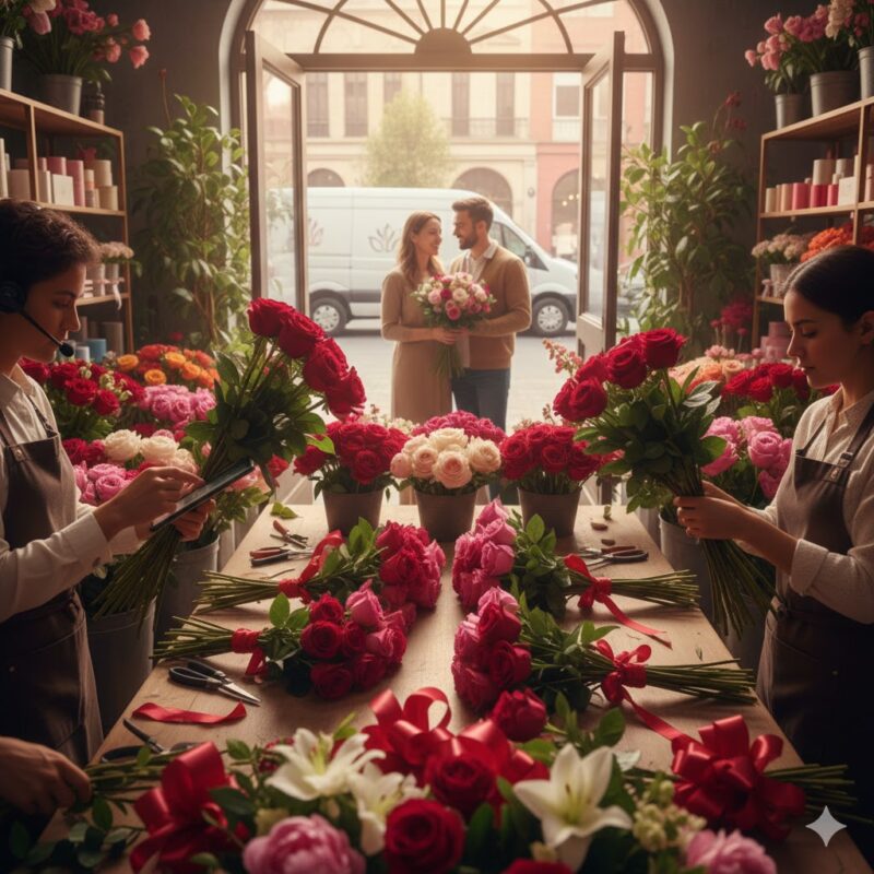 The Business of Romantic Flowers