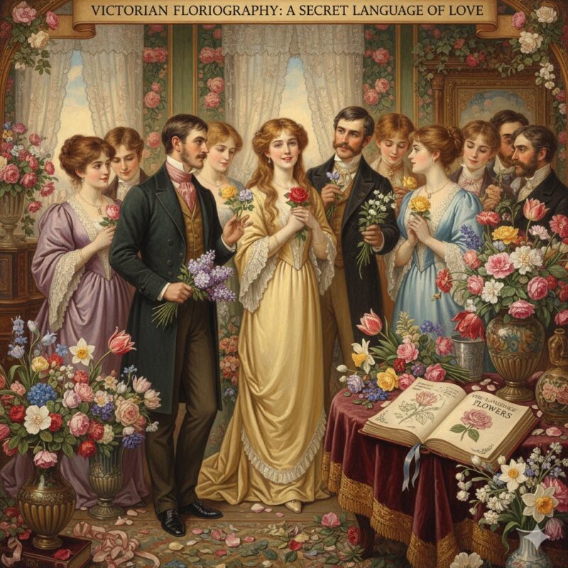 Victorian Floriography Explosion