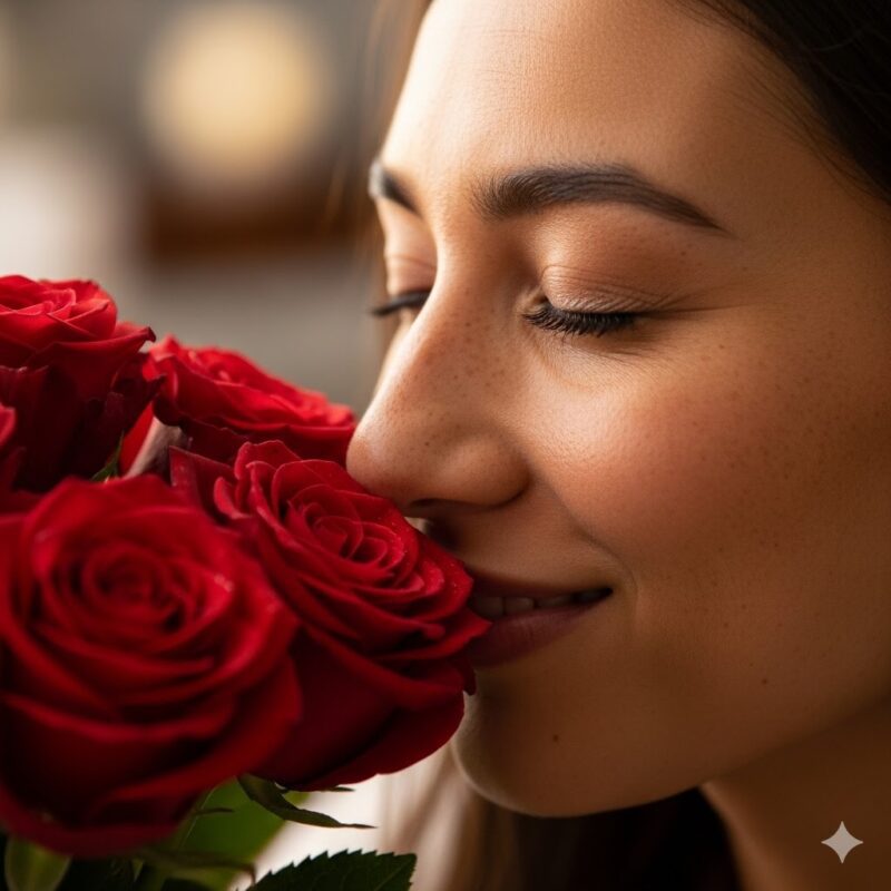 Why Flowers Trigger Romantic Feelings